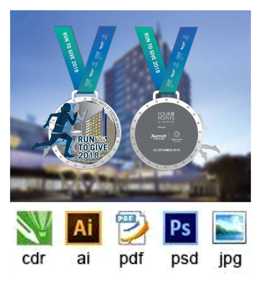 race winner medal